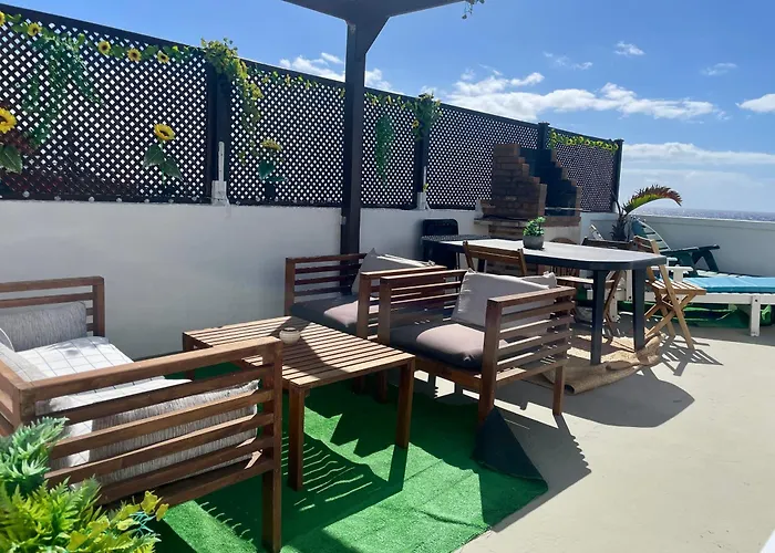 Atico Con Vistas Al Mar Appartement Pájara